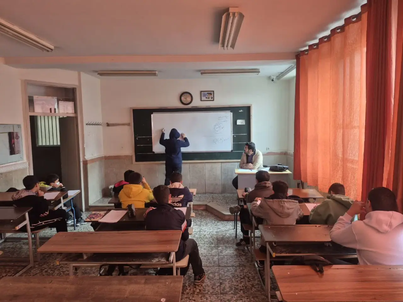 برگزاری تدریس جهادی ماهد توسط بسیج دانشجویی